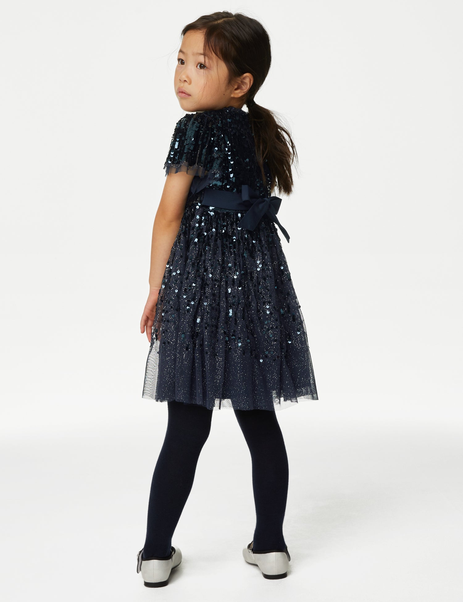 Sequin Tulle Party Dress