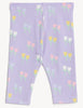 Cotton Rich Tulip Print Leggings
