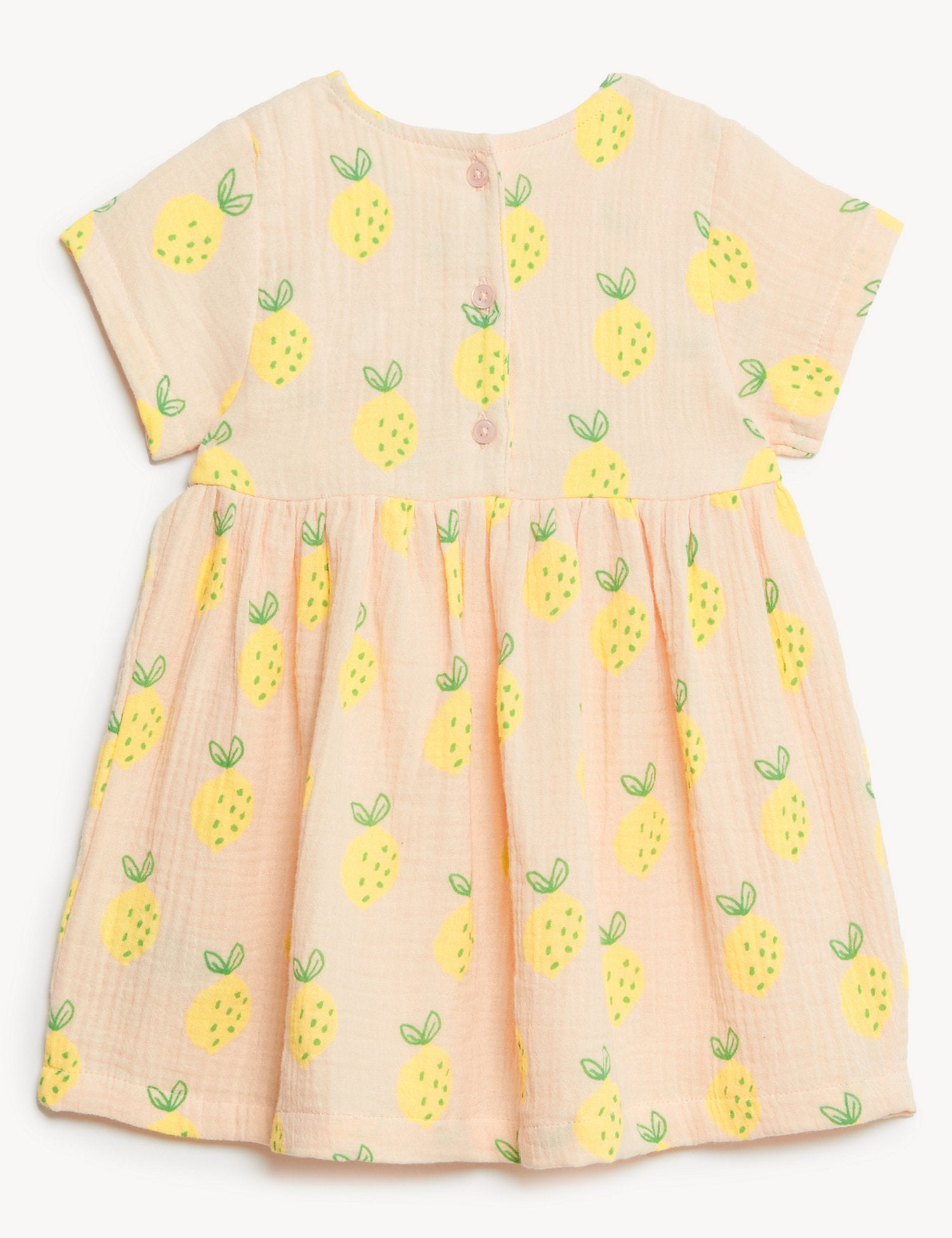 Pure Cotton Lemon Dress
