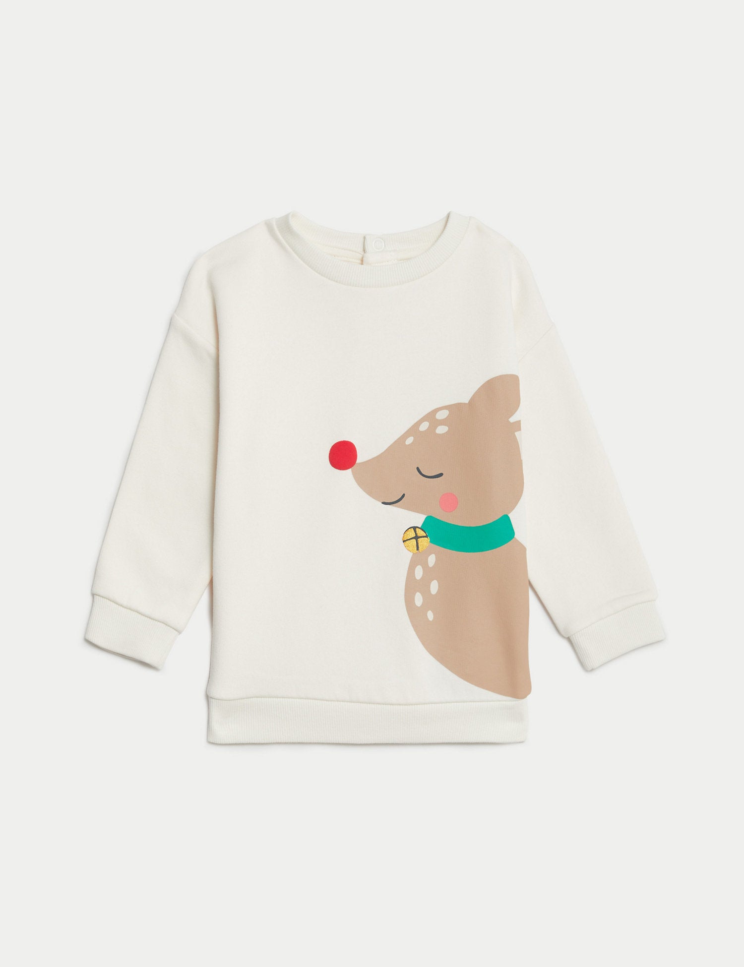 2pc Cotton Rich Reindeer Outfit