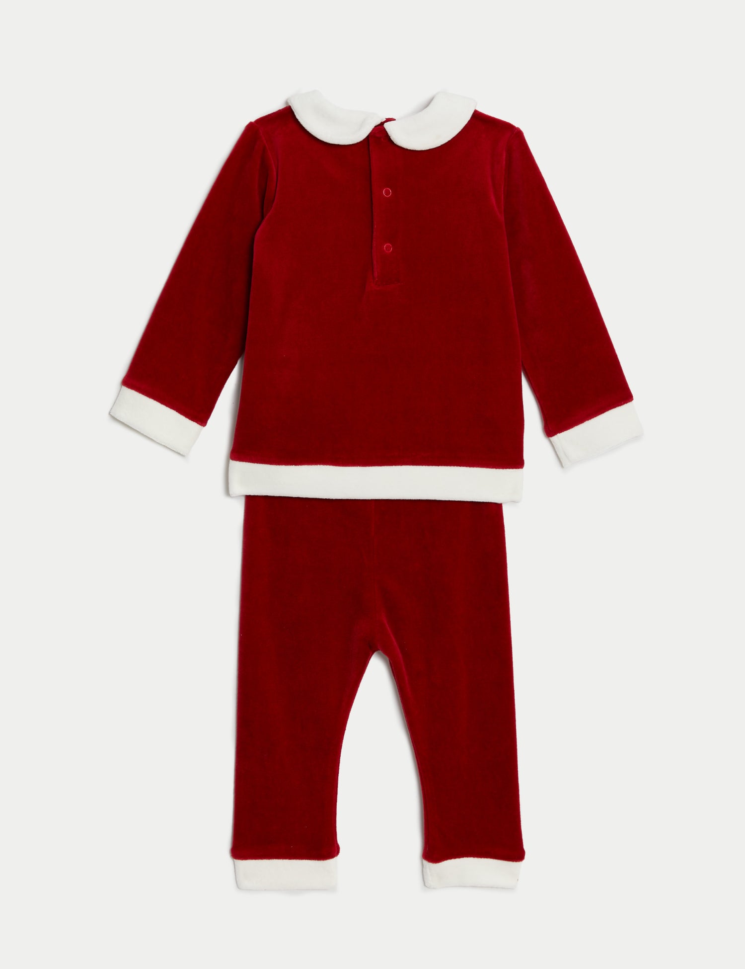 3pc Velvet Christmas Santa Outfit