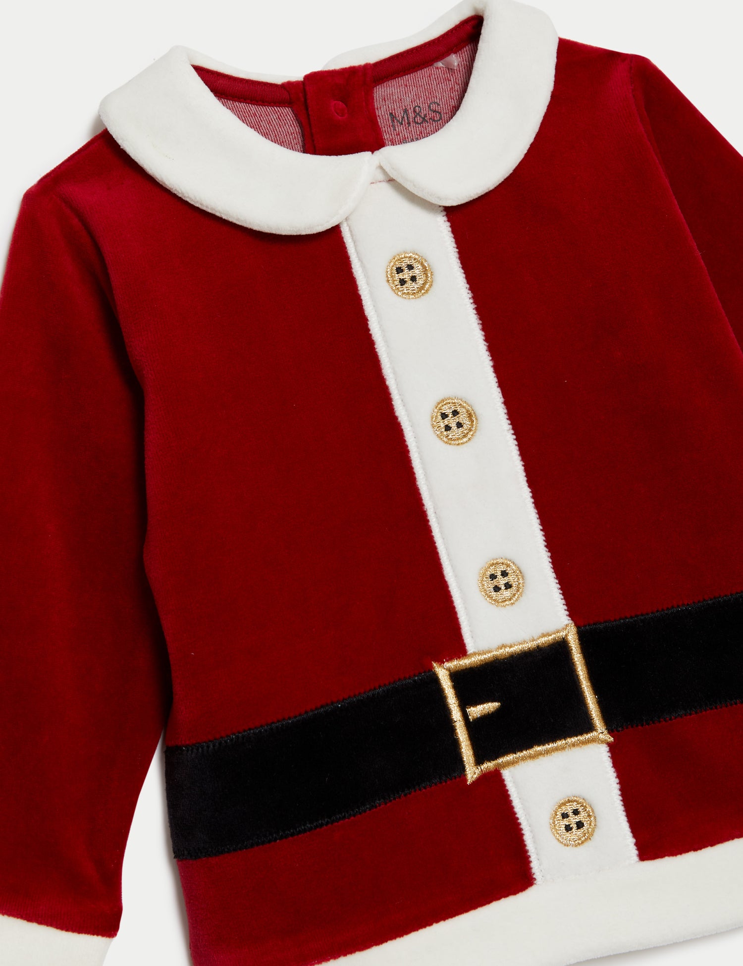 3pc Velvet Christmas Santa Outfit