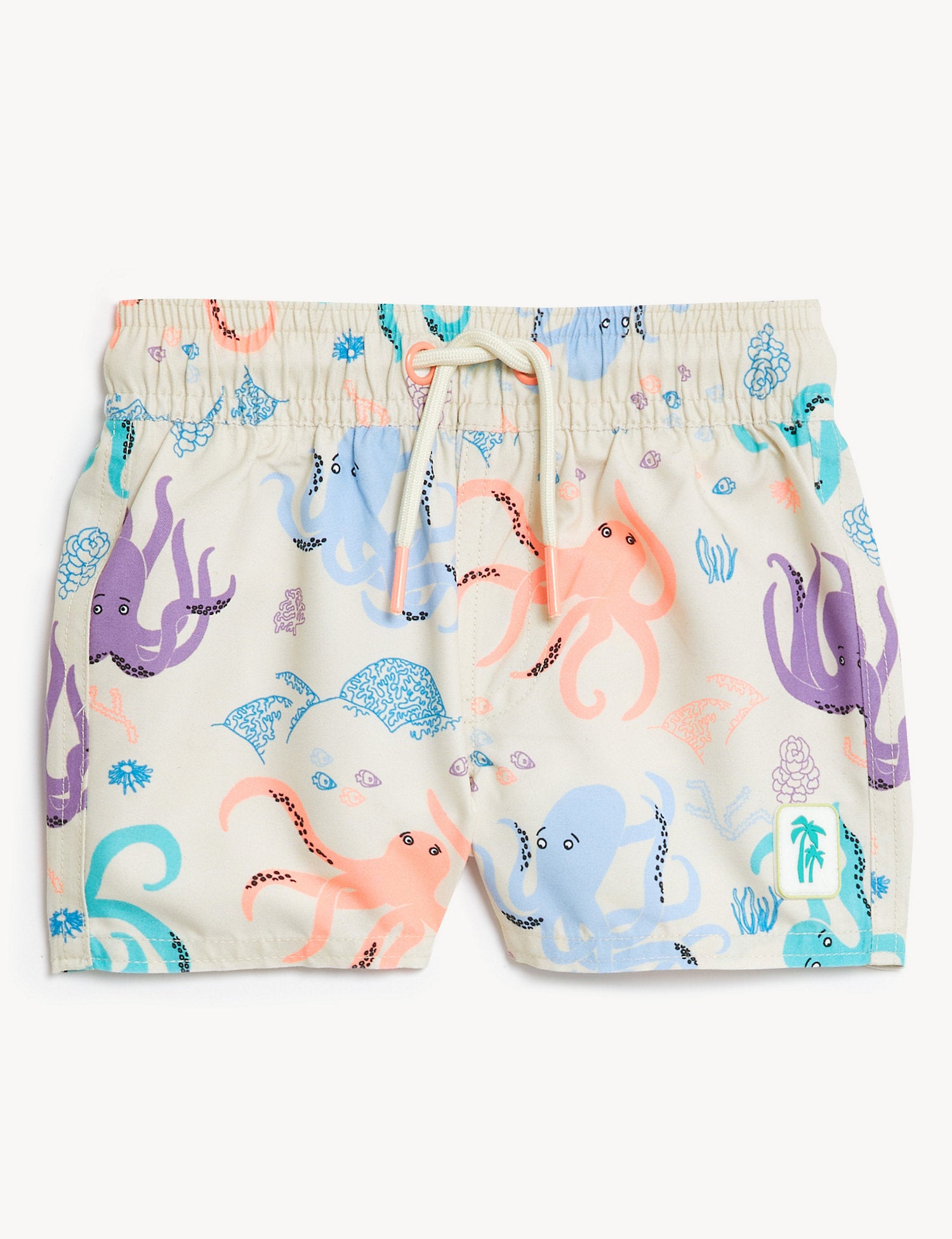 Octopus Print Swim Shorts