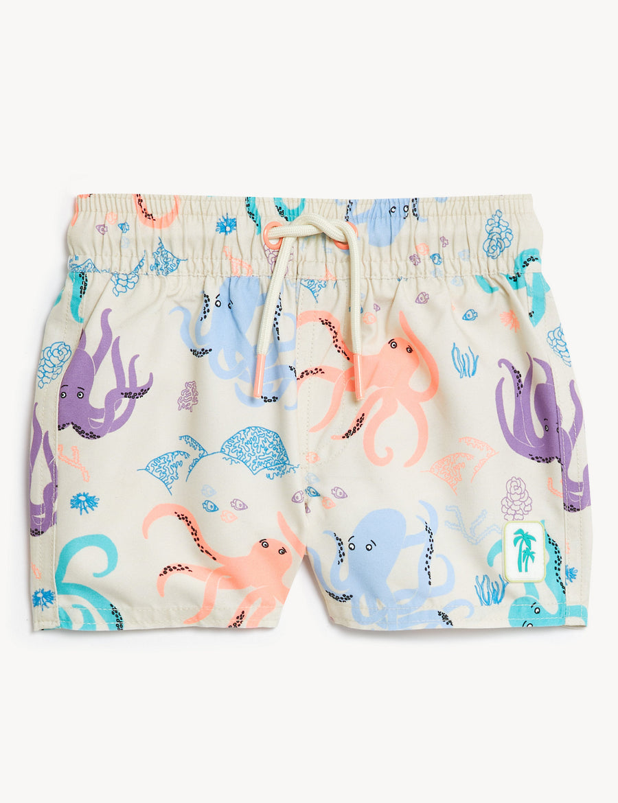 Octopus Print Swim Shorts Marks & Spencer Philippines