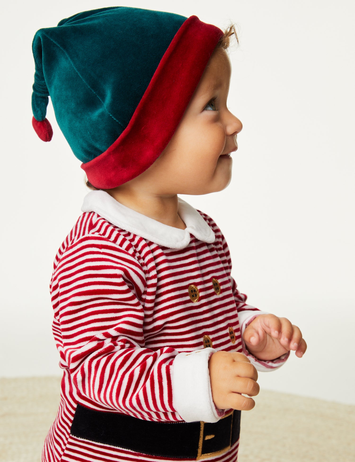 3pc Cotton Rich Christmas Elf Outfit