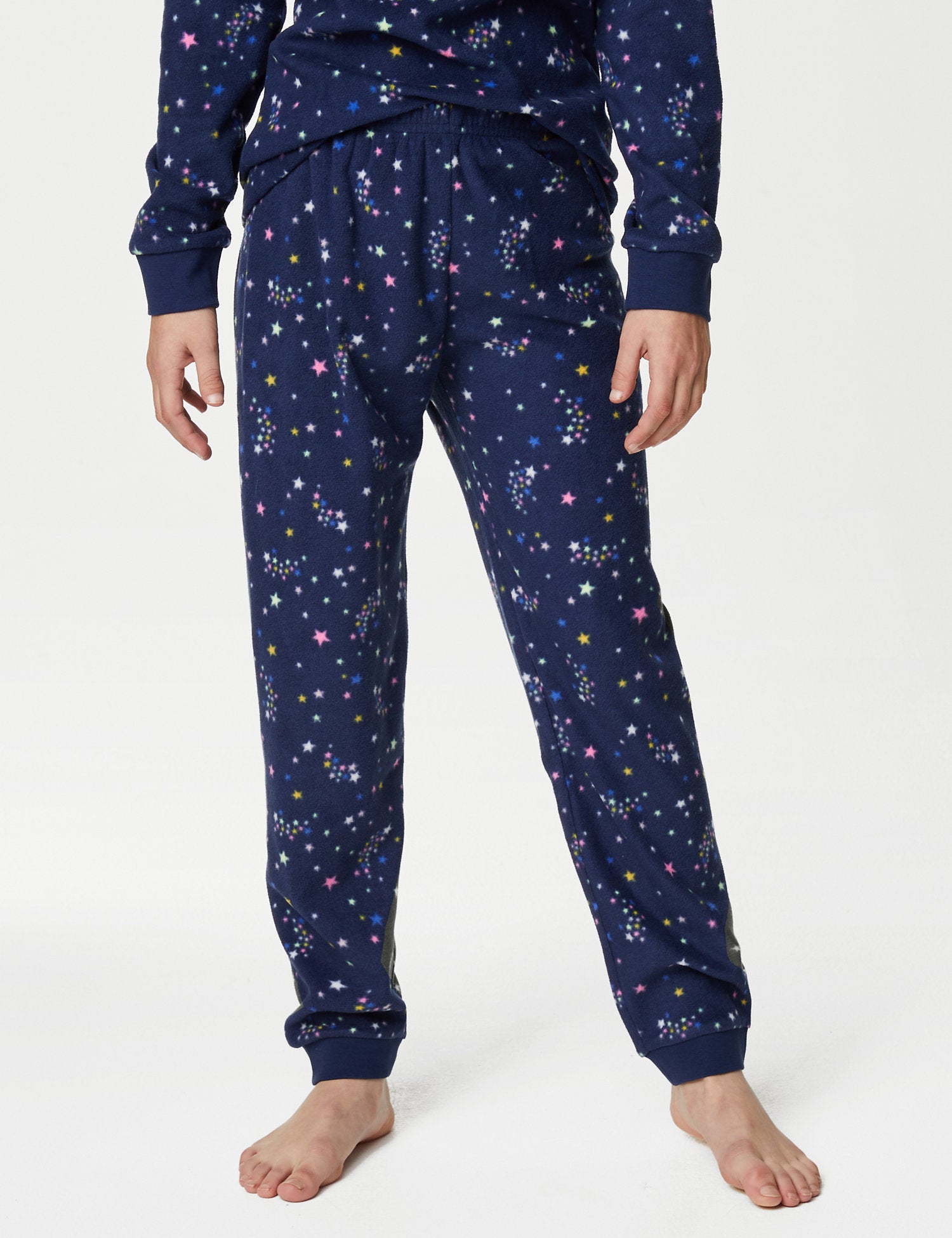 Fleece Star Print Pyjamas