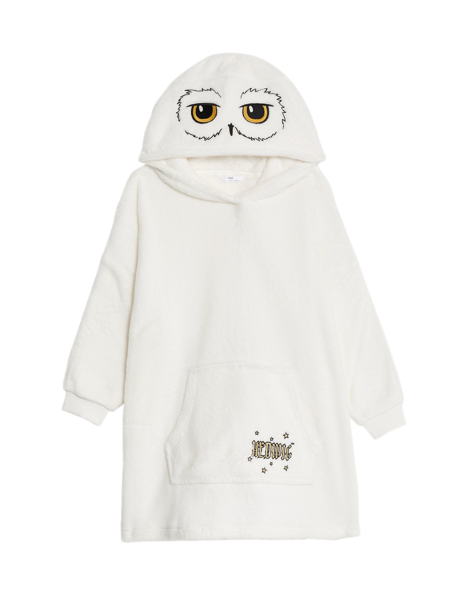 Harry Potter™ Hedwig Oversized Fleece Hoodie Marks Spencer