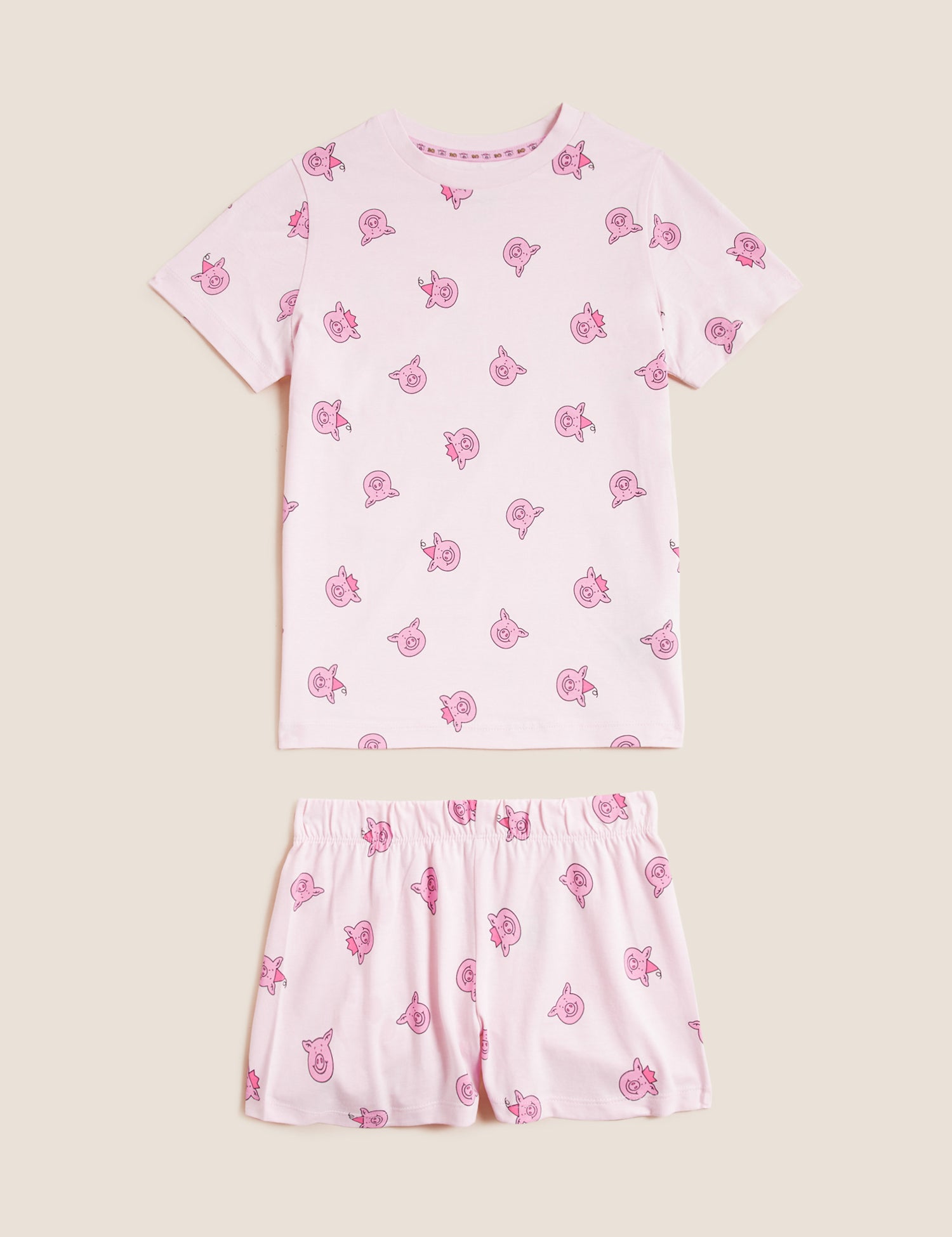 Pure Cotton Percy Pig™ Short Pyjamas