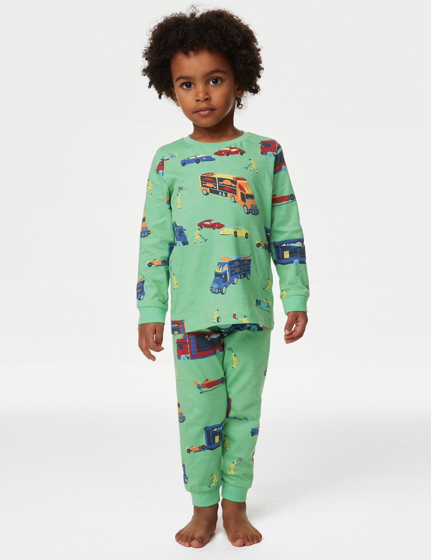 Pure Cotton Transport Print Pyjamas