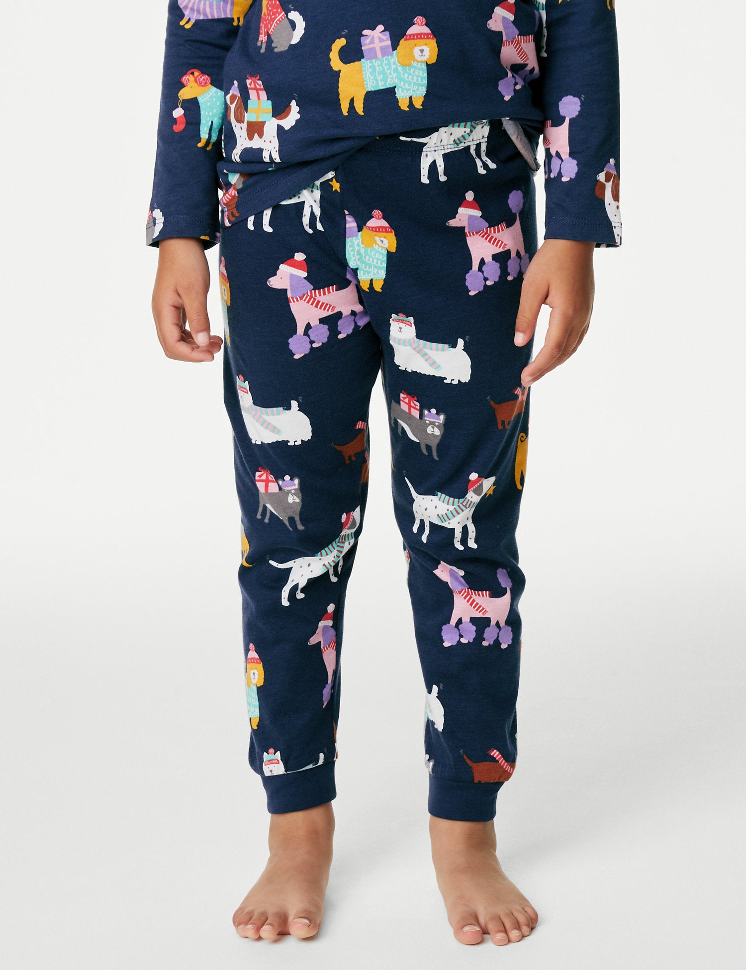Pure Cotton Christmas Dog Pyjamas