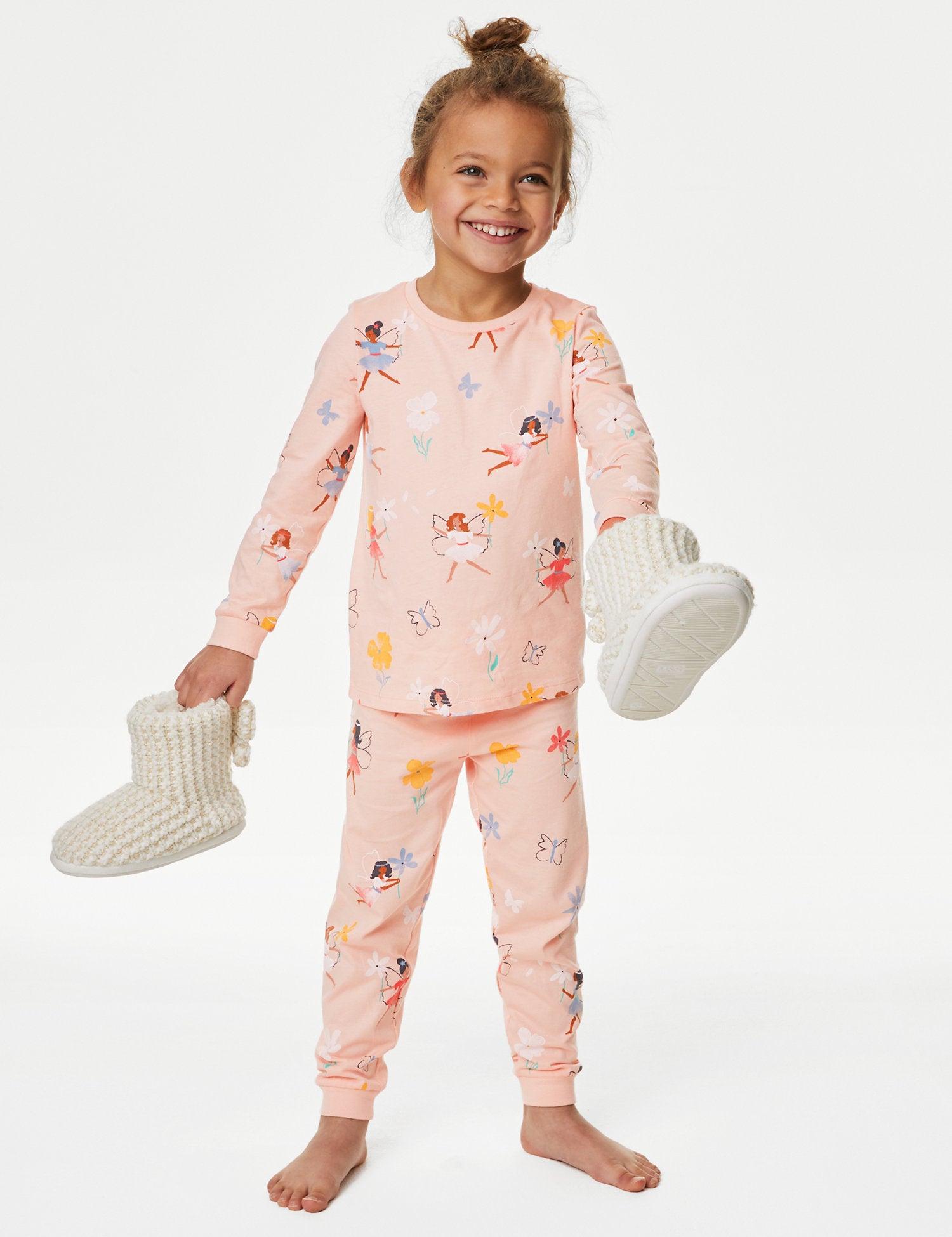 Pure Cotton Fairy Print Pyjamas