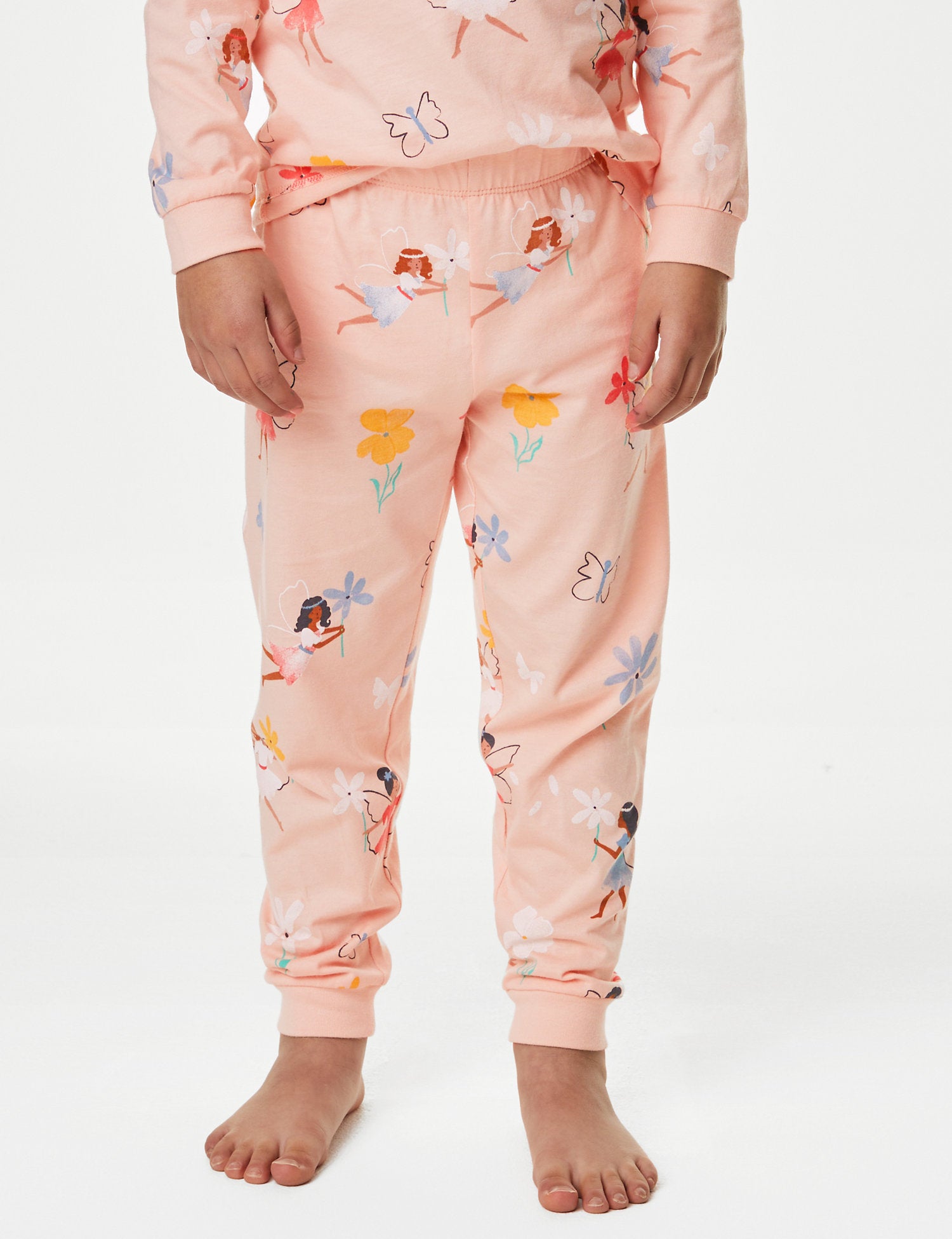 Pure Cotton Fairy Print Pyjamas