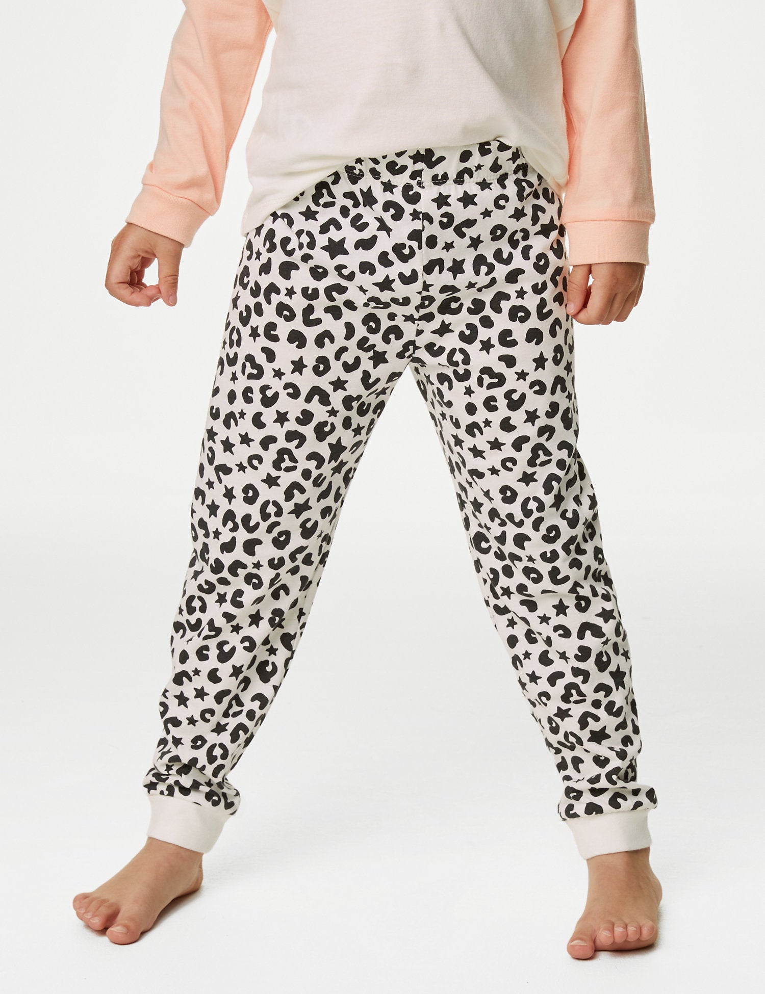 2pk Pure Cotton Cat Pyjama Sets