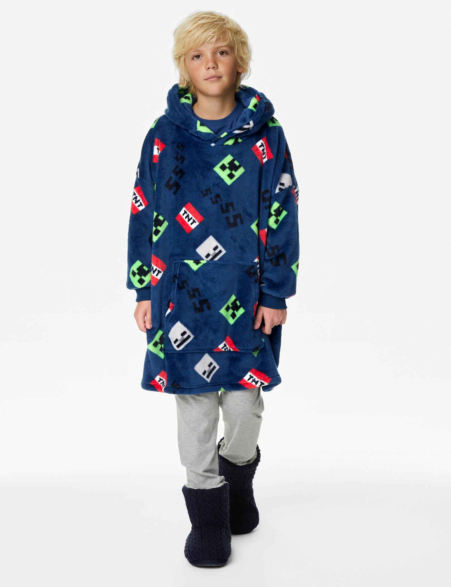Minecraft™ Fleece Oversized Hoodie