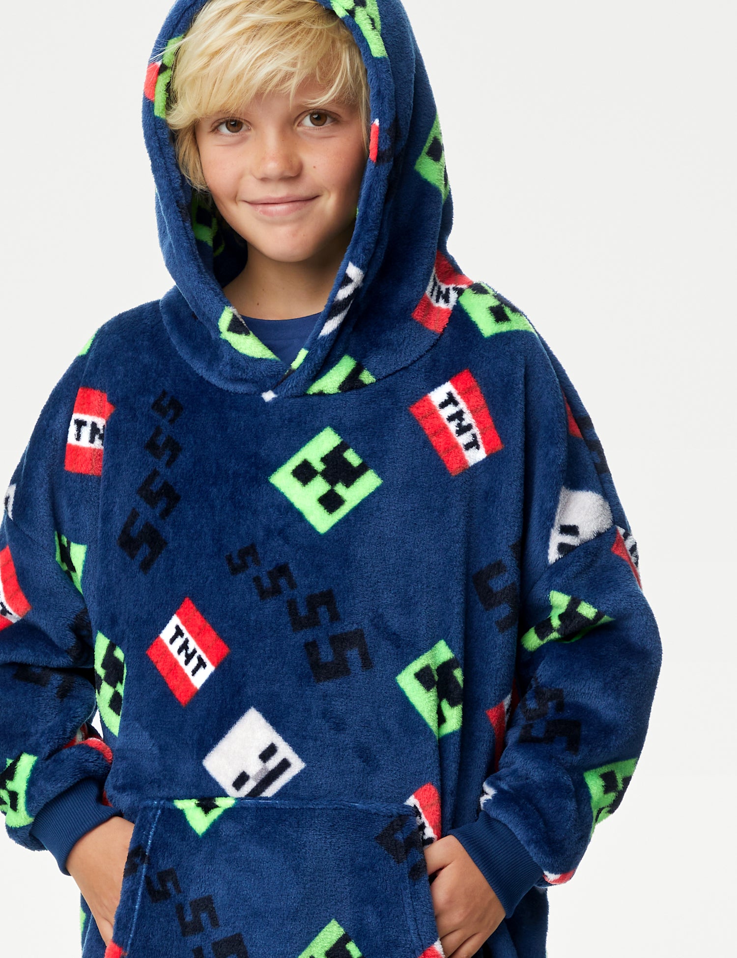 Minecraft™ Fleece Oversized Hoodie