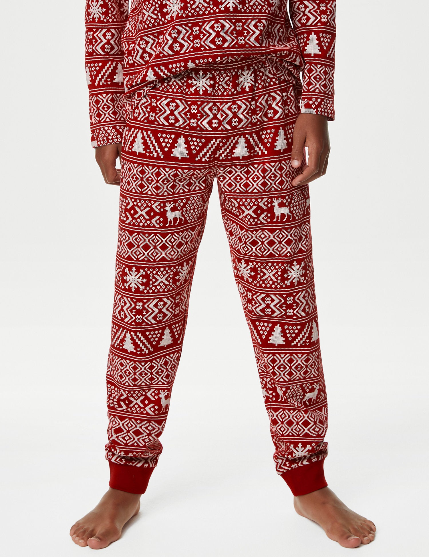 Kids' Fair Isle Christmas Pyjama Set