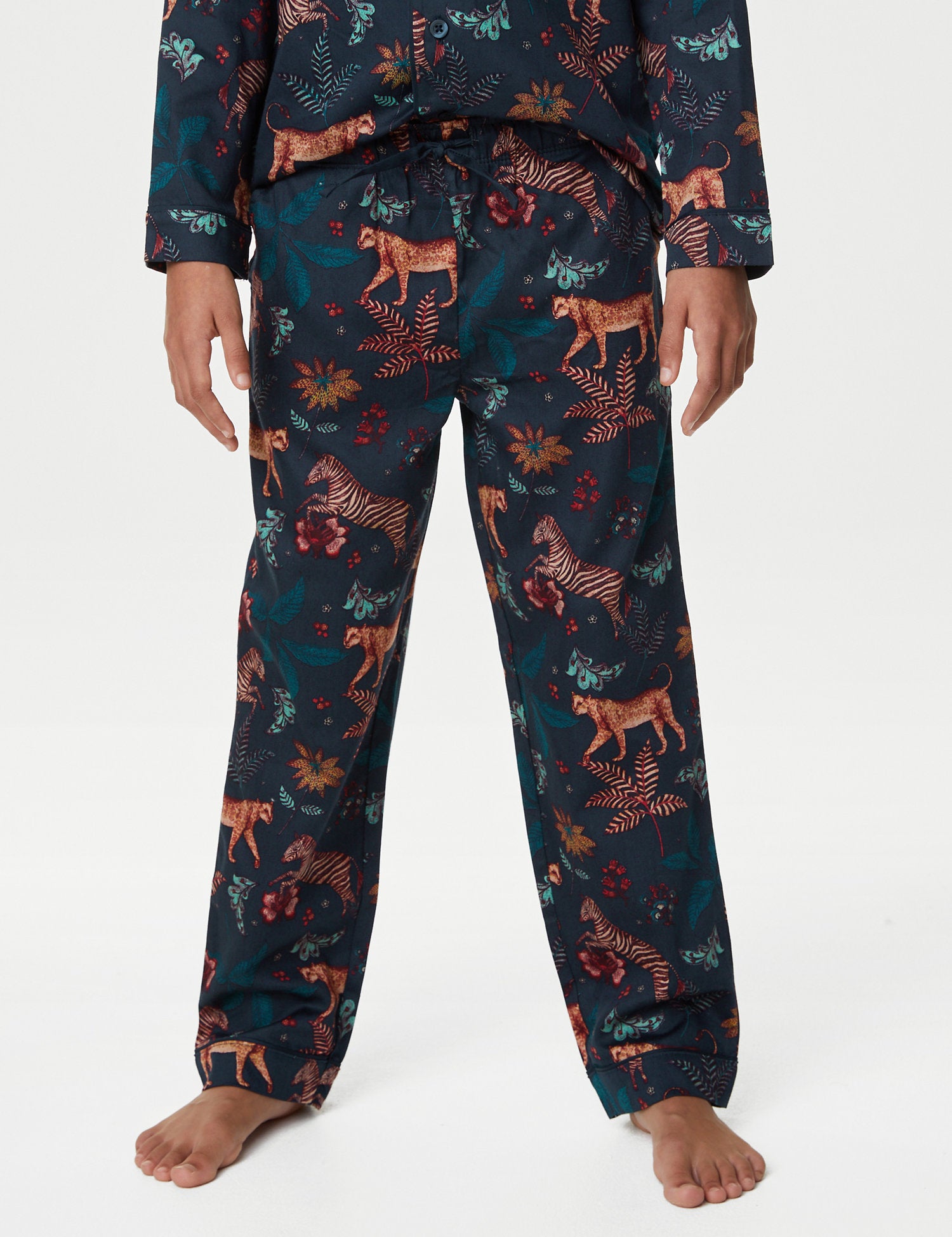 Kids Jungle Animals Family Christmas Pyjama Set