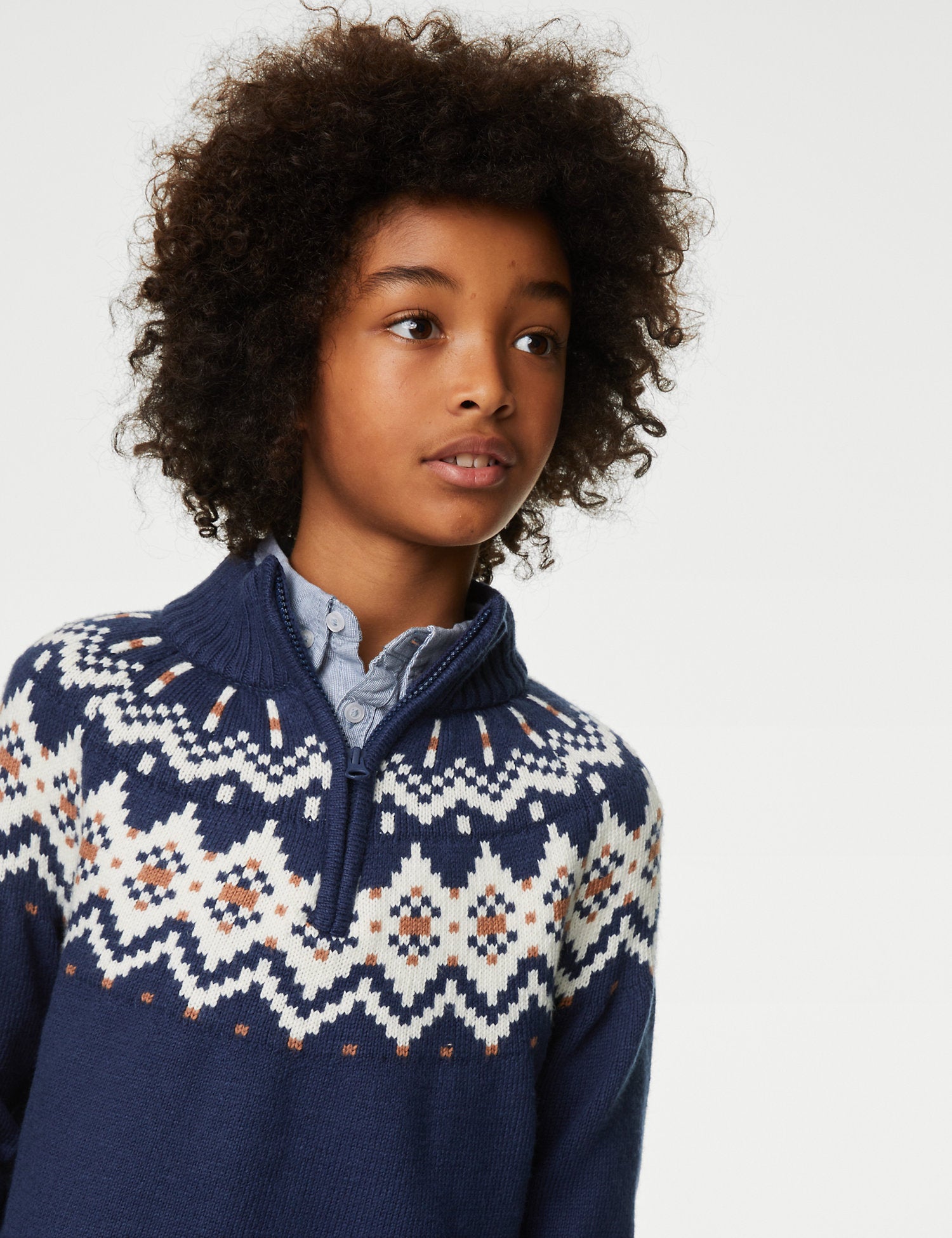 Cotton Rich Fair Isle Jumper