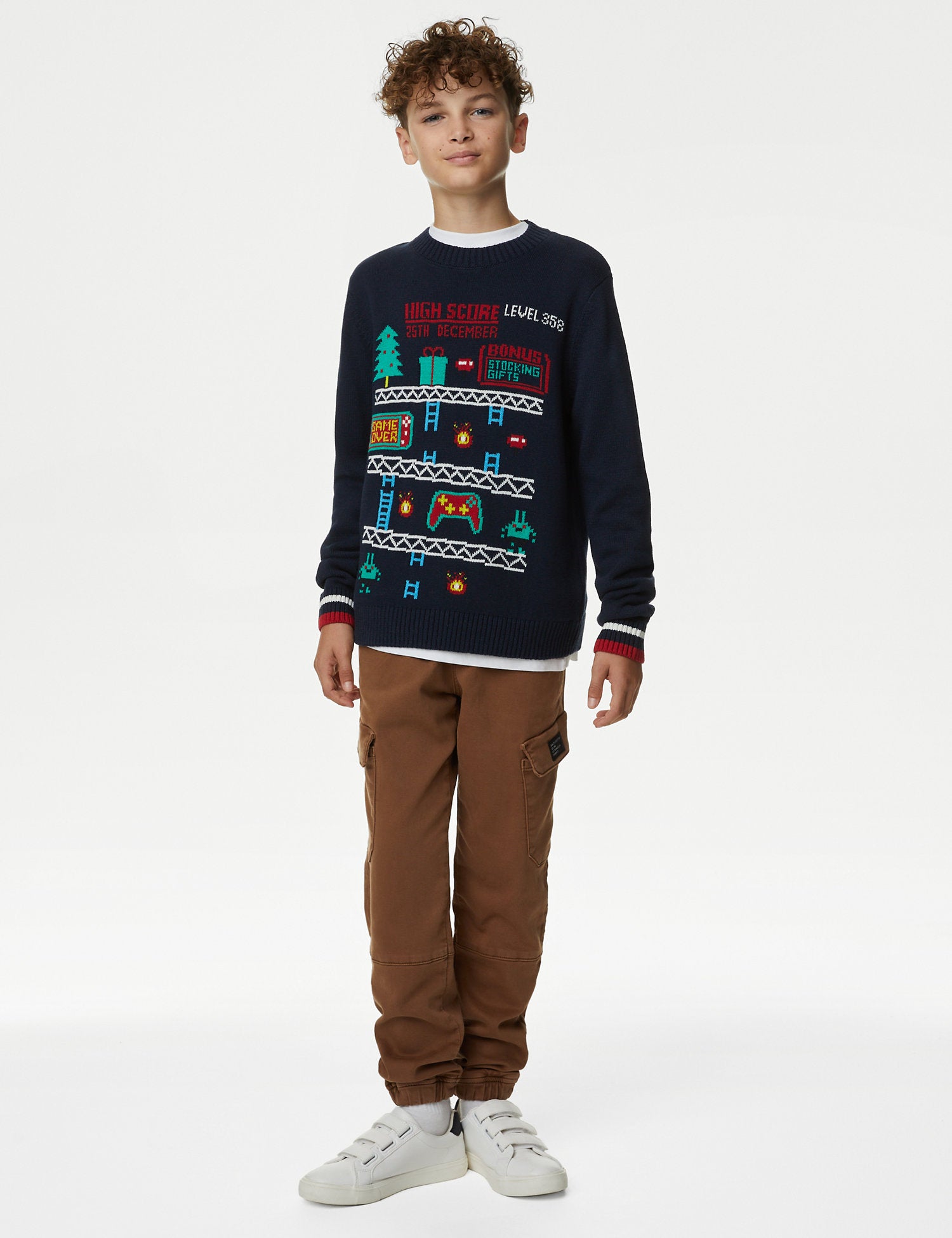 Pure Cotton Christmas Gaming Jumper