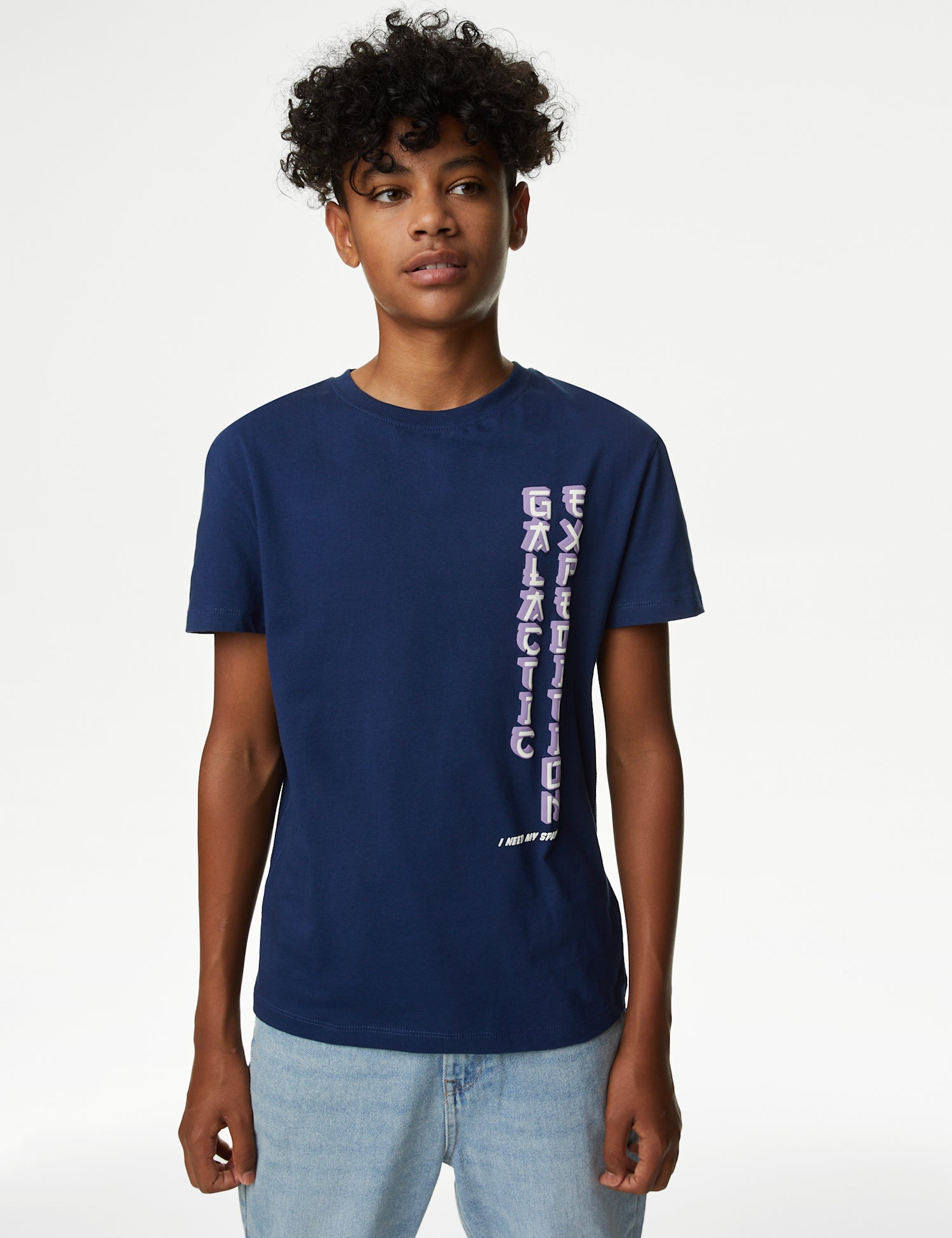 Pure Cotton Space T-Shirt