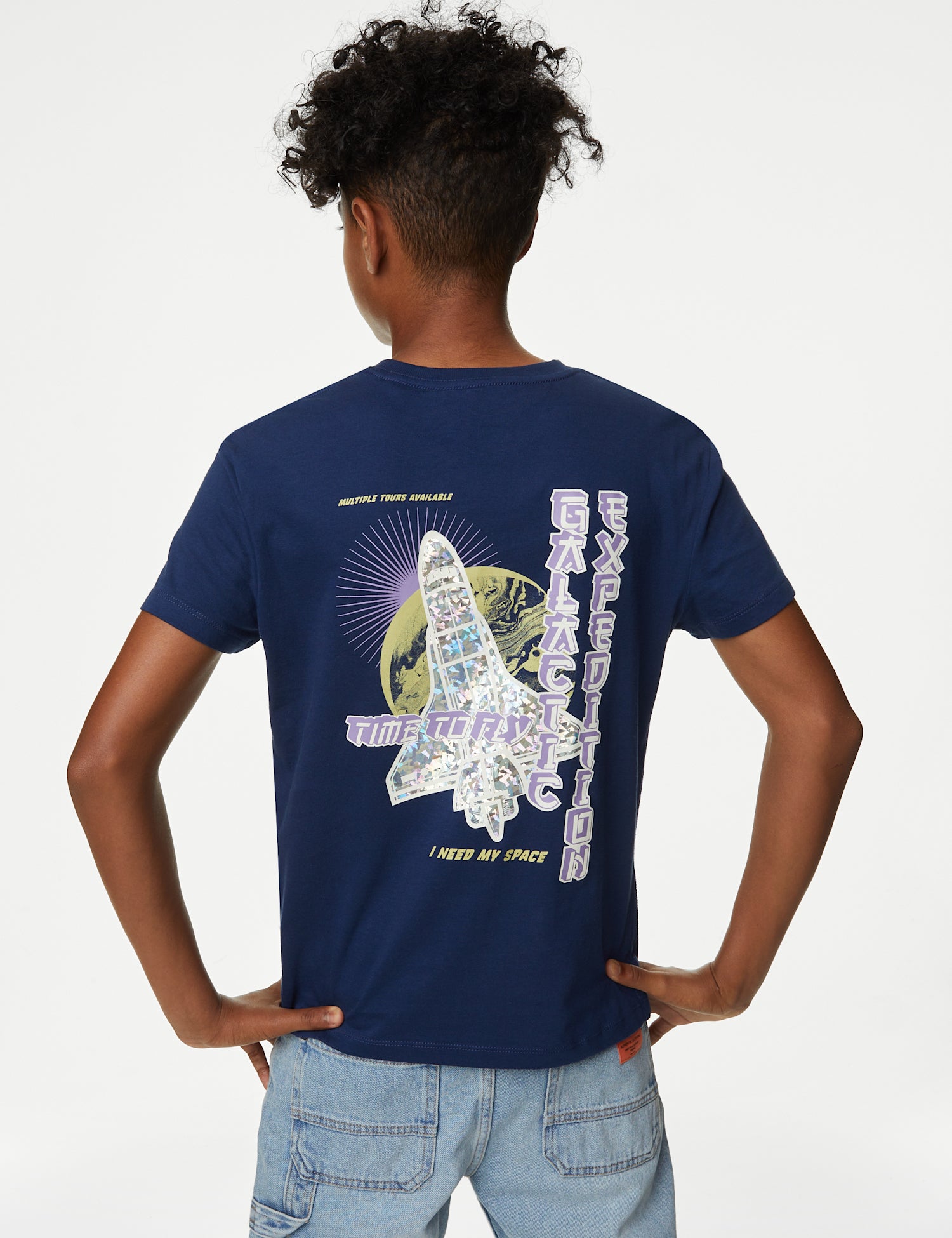 Pure Cotton Space T-Shirt