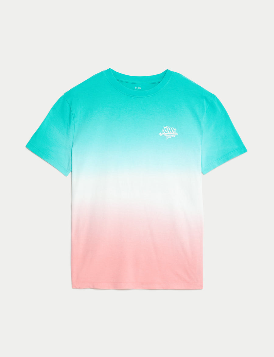 Pure Cotton Ombre T-Shirt