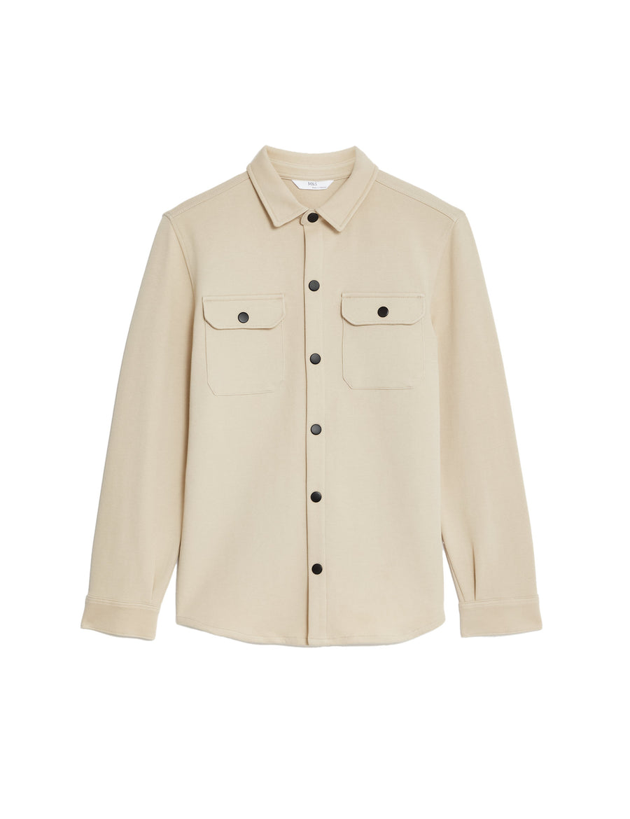 Cotton Rich Overshirt