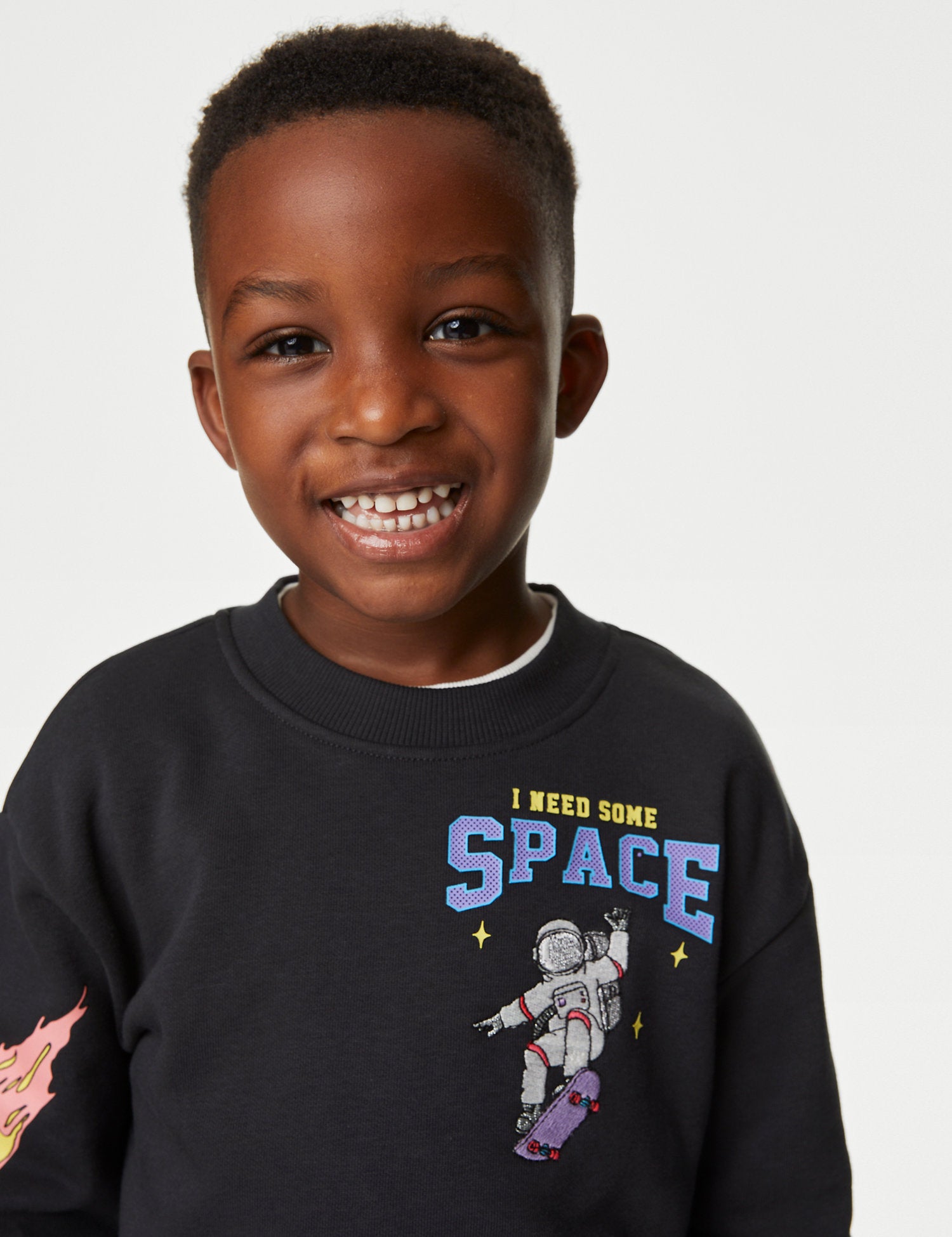 Cotton Rich Space Sweatshirt