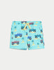 Cotton Rich Beach Buggy Print Shorts