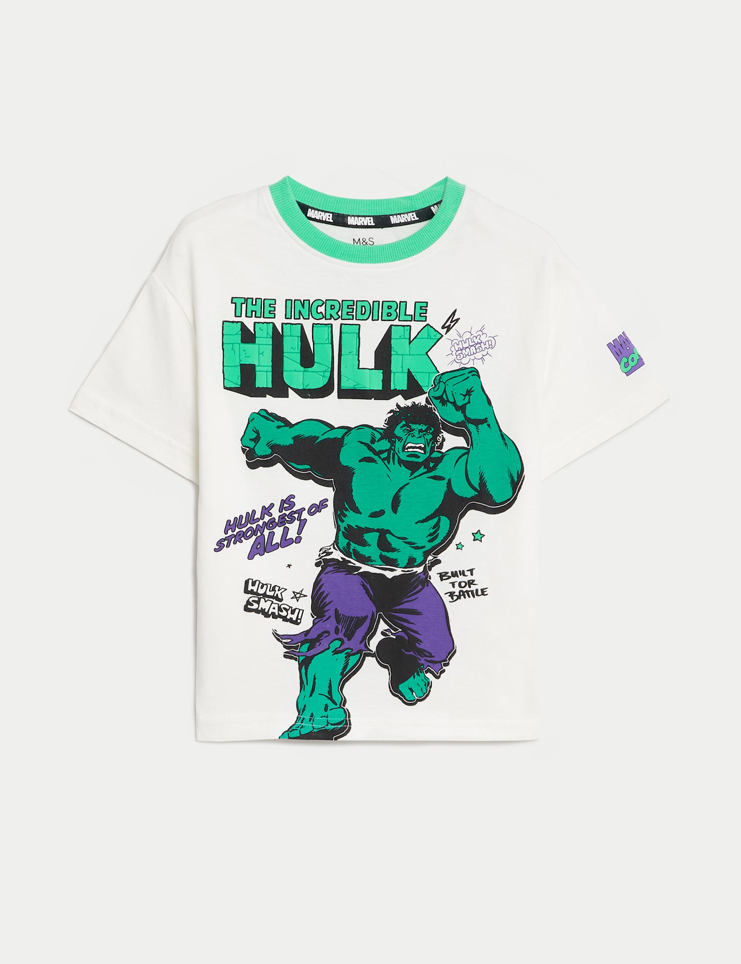 Pure Cotton Marvel Hulk T-Shirt