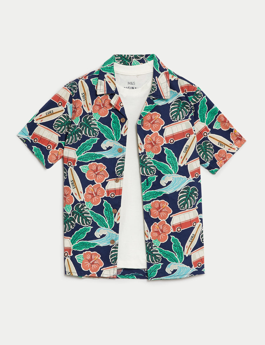 Pure Cotton Campervan Shirt