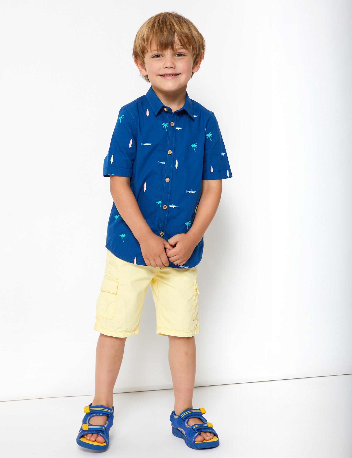 Pure Cotton Surfboard Shirt