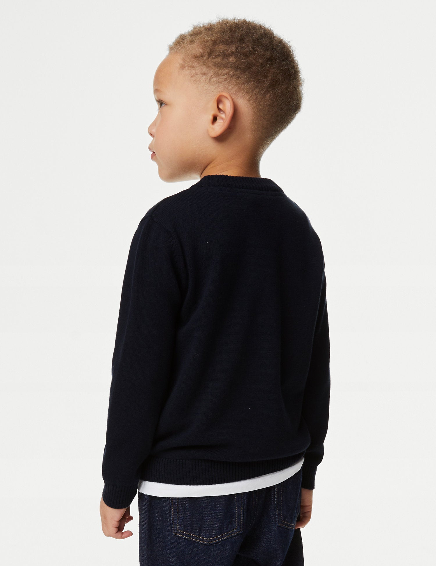 Pure Cotton Spencer Bear Knitted Jumper