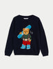 Pure Cotton Spencer Bear Knitted Jumper