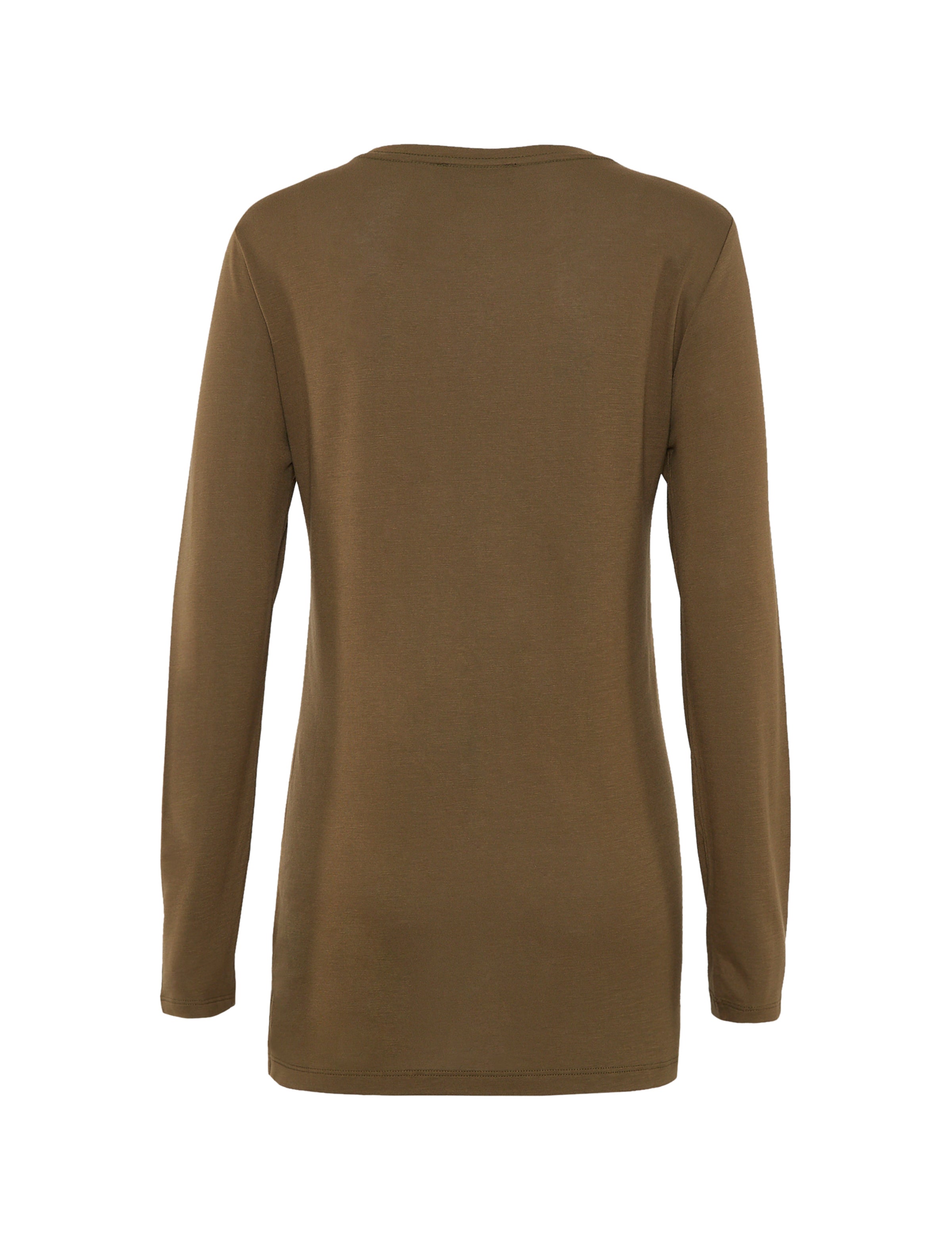 Long Sleeved Crew Neck Top