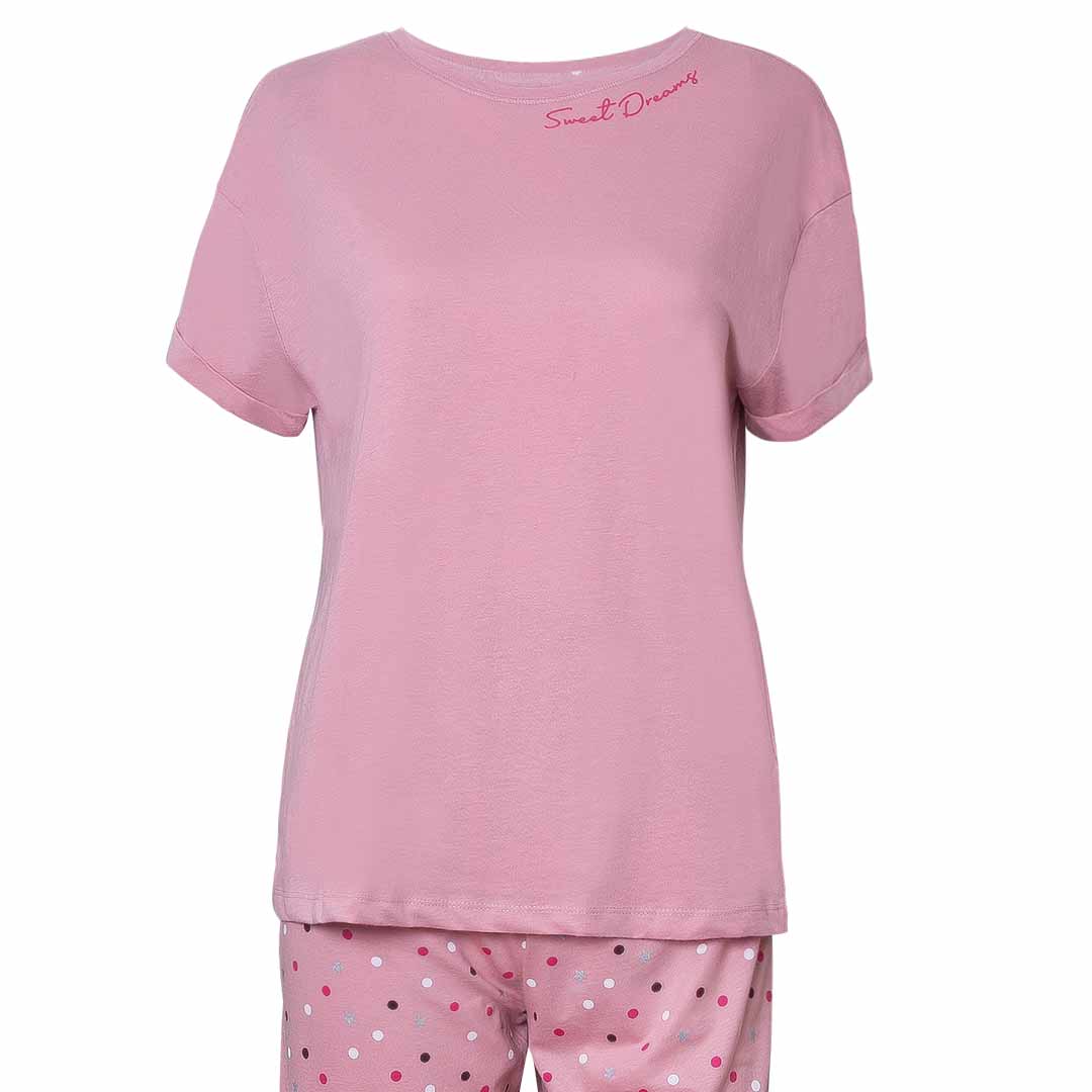 Cotton Sweet Dreams Slogan Pyjama Set