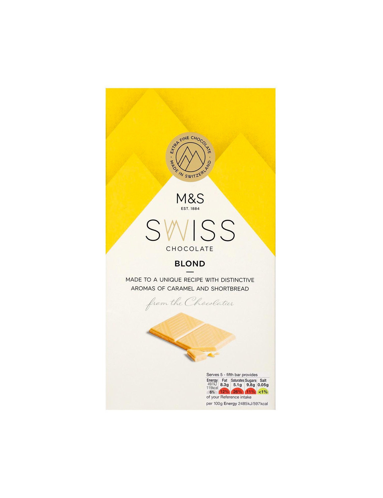 Swiss Blond Chocolate Bar