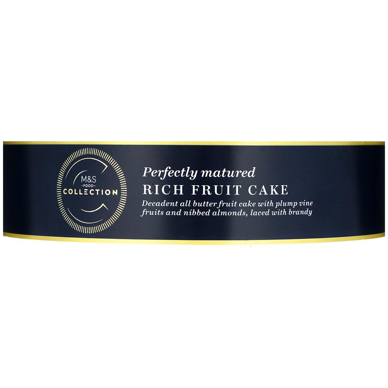 M&S Collection Perfectly Matured Rich Fruit Cake