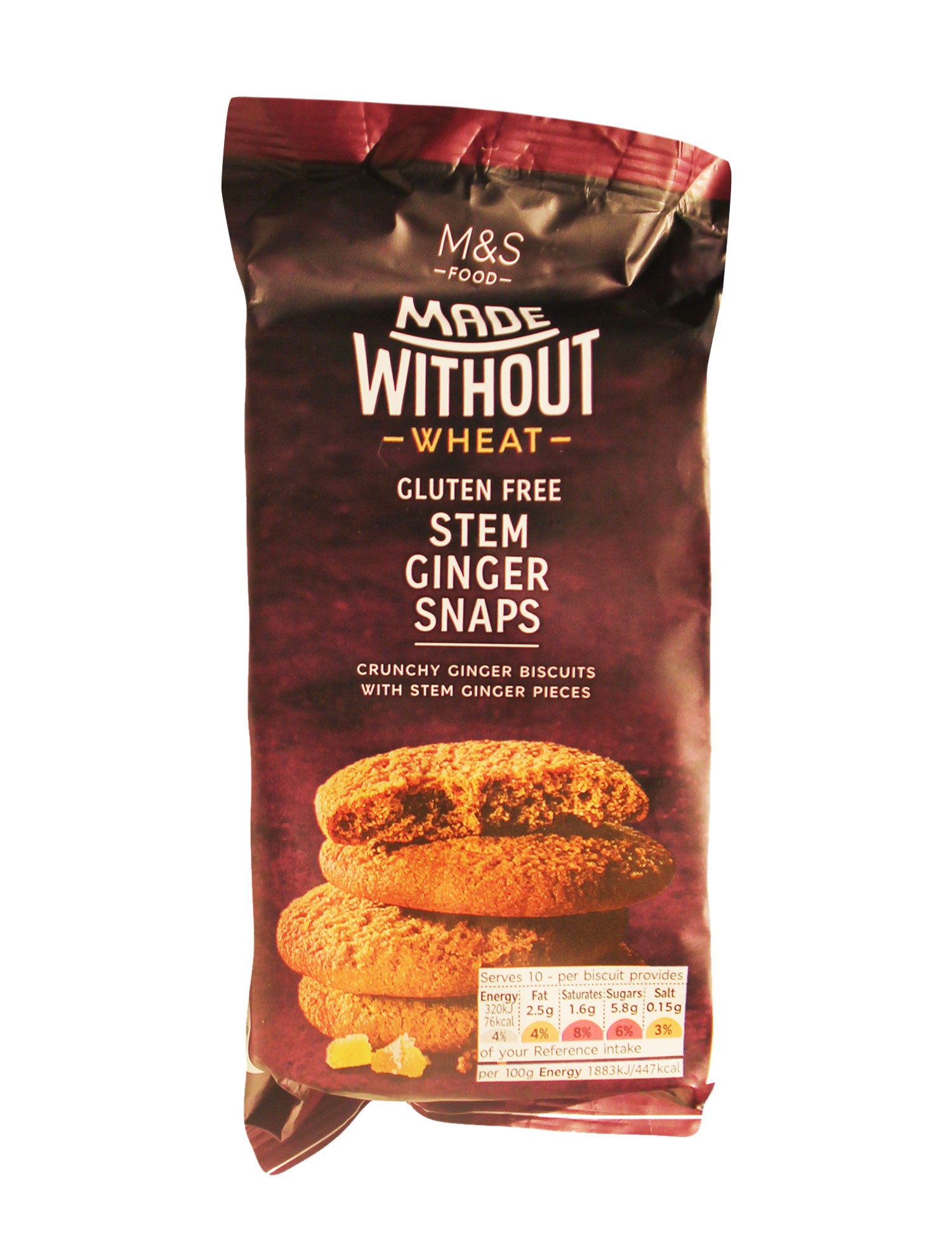 Made Without Stem Ginger Snaps