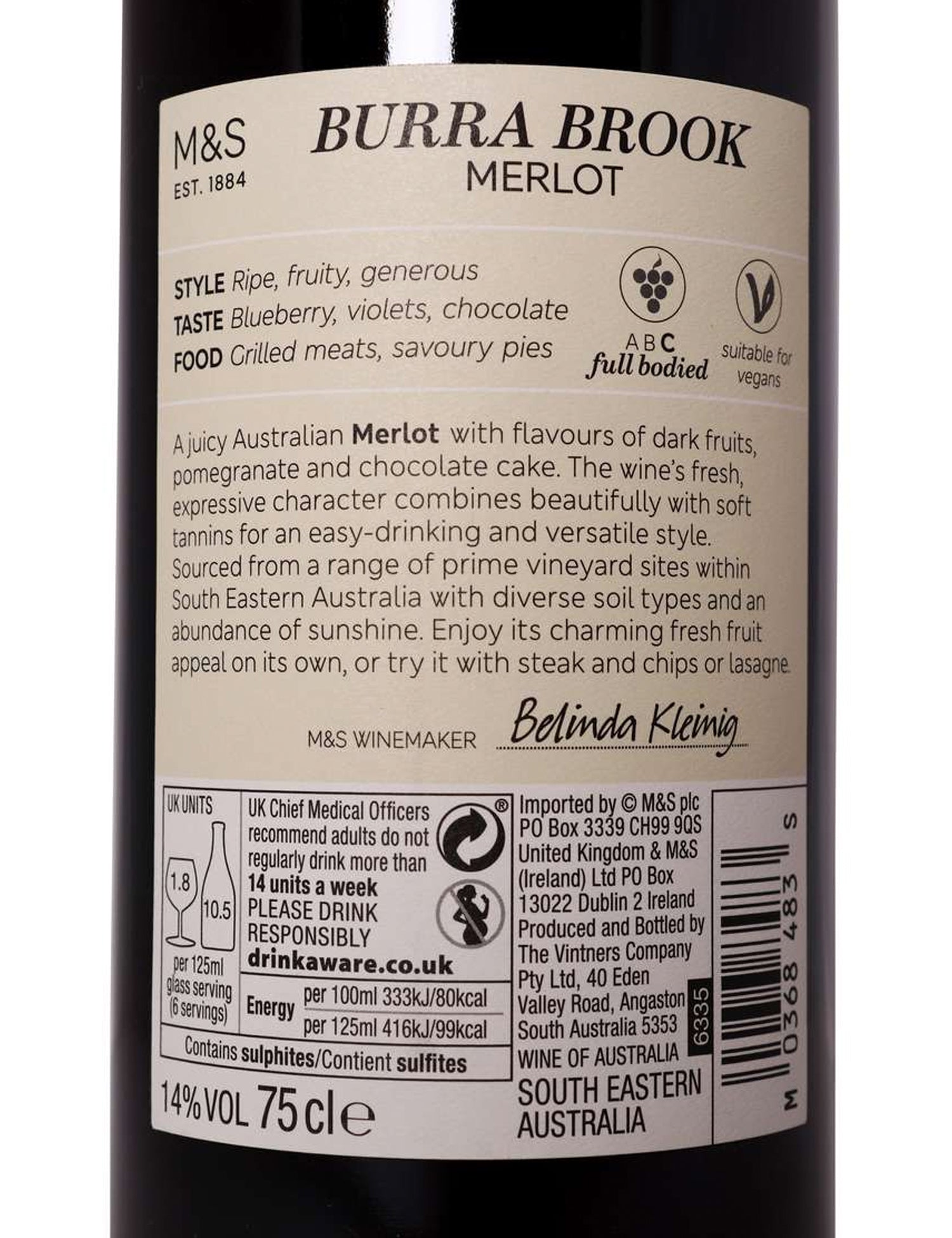 Burra Brook Merlot