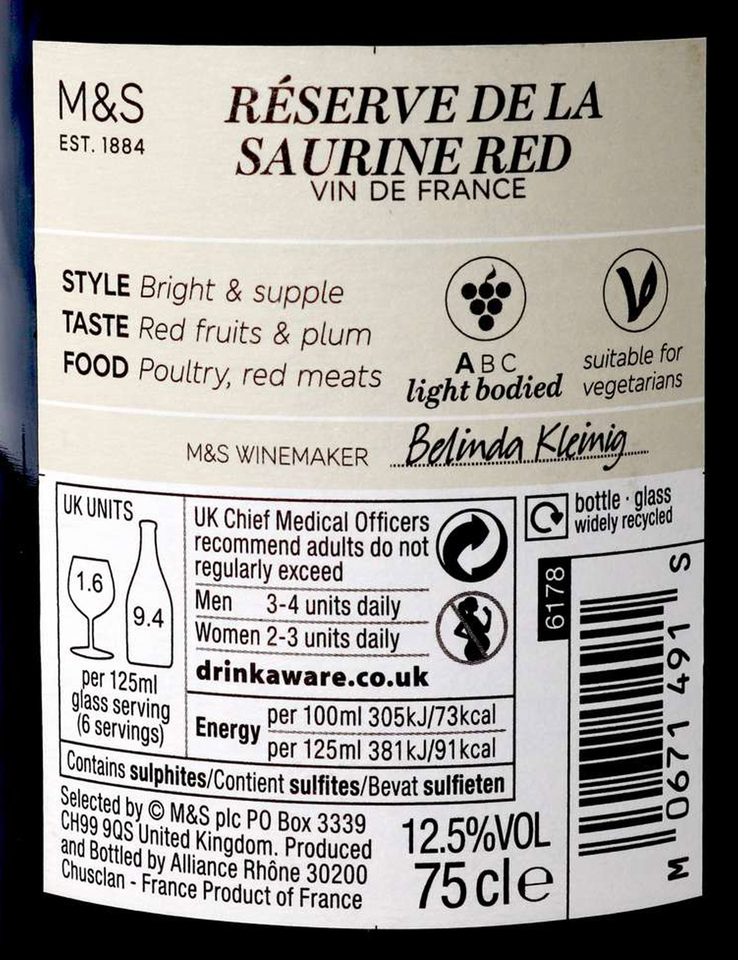 Reserve de la Saurine Red