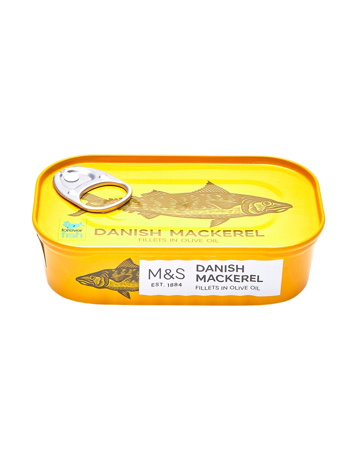 Danish Mackerel Fillets in Olive Oil