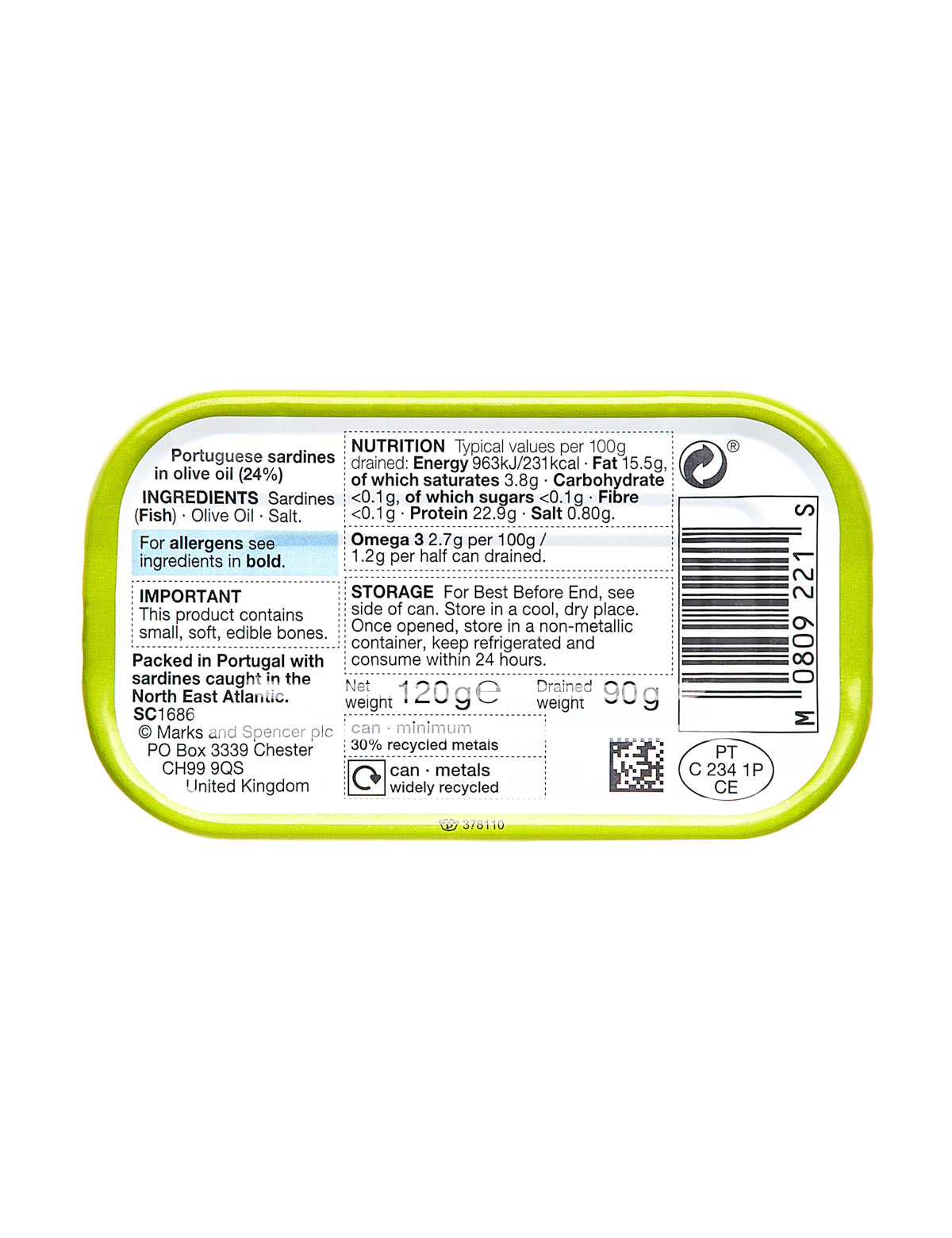 Sardines in Olive Oil