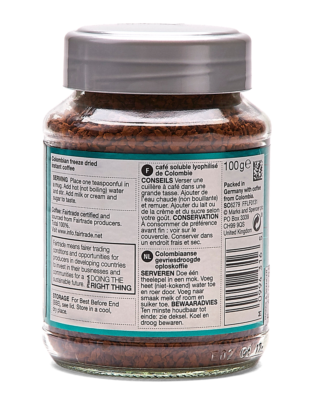 Single Origin Colombian Freeze-Dried Instant Coffee