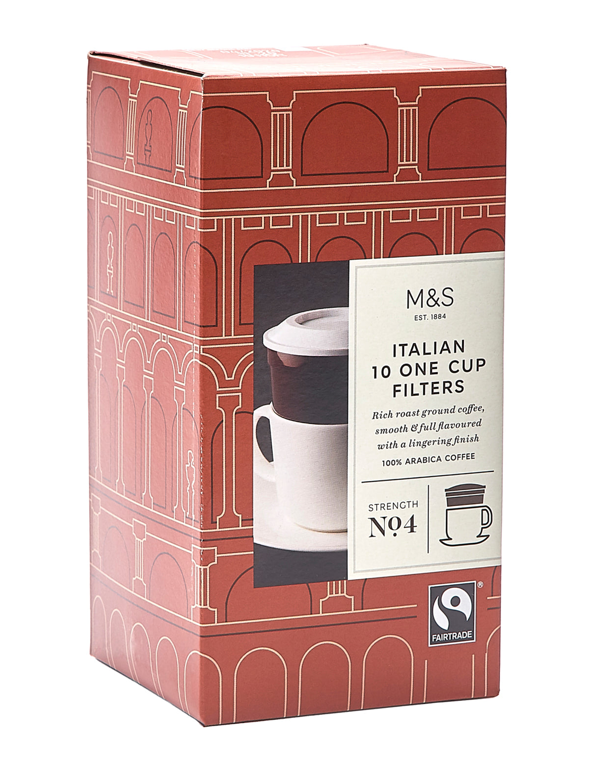 Italian 10 One Cup Filters