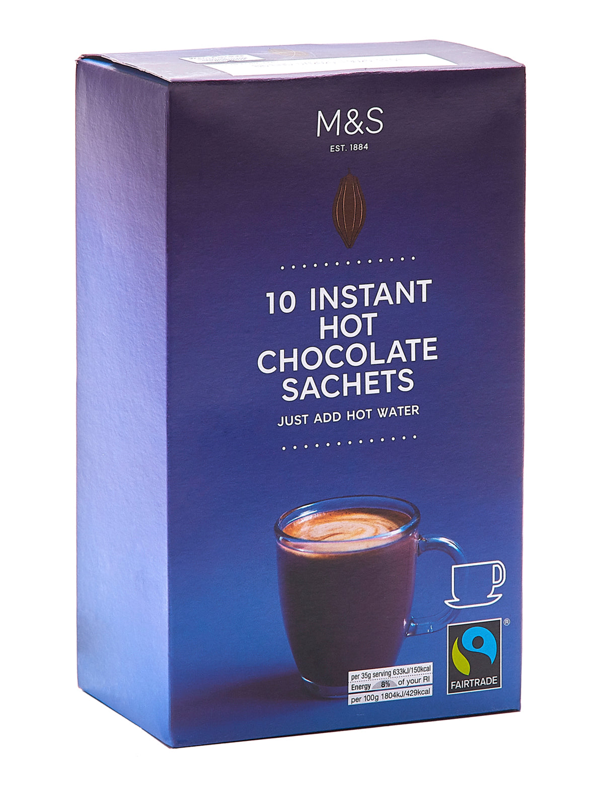 10 Instant Hot Chocolate Sachets
