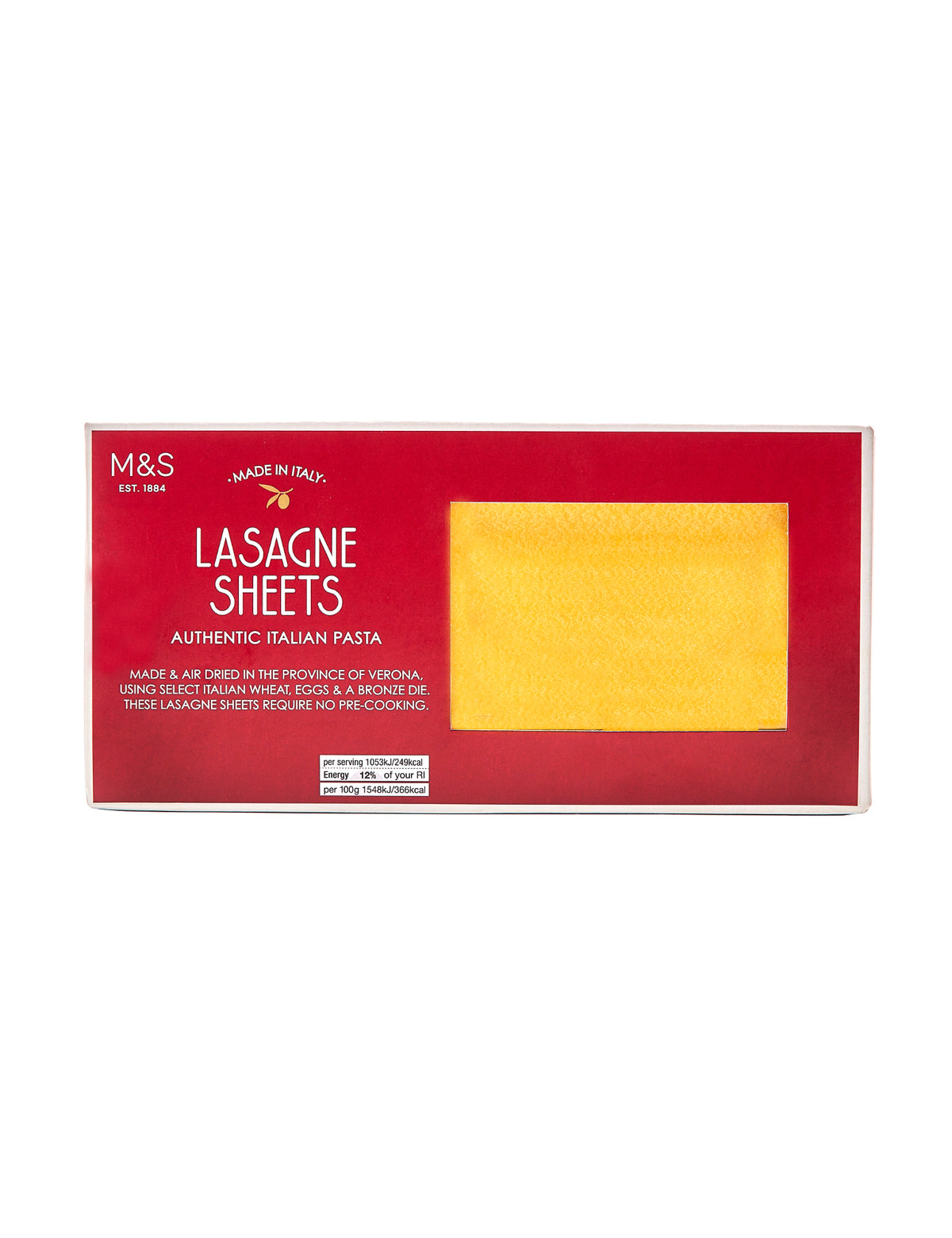 Lasagne Sheets