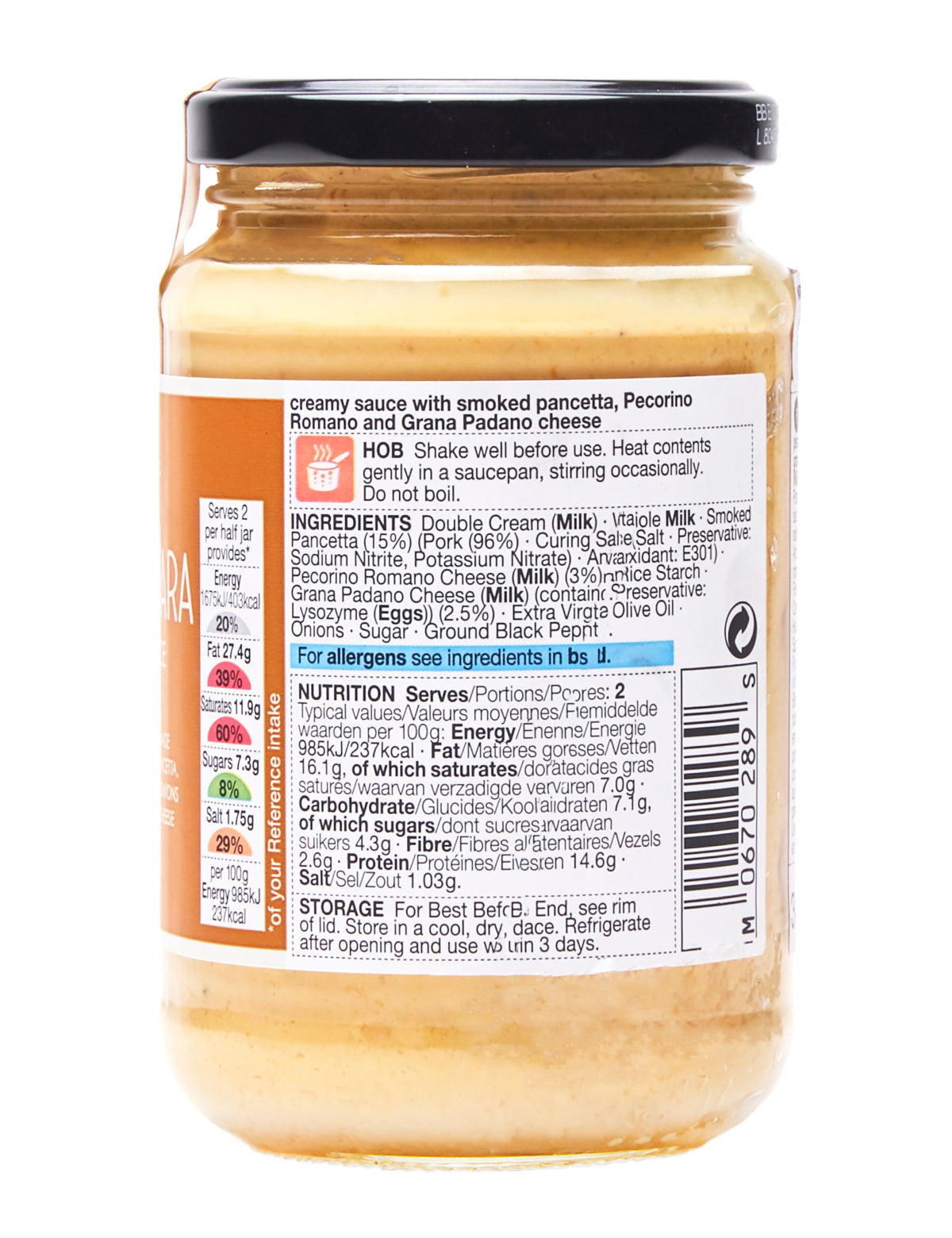 Carbonara Pasta Sauce