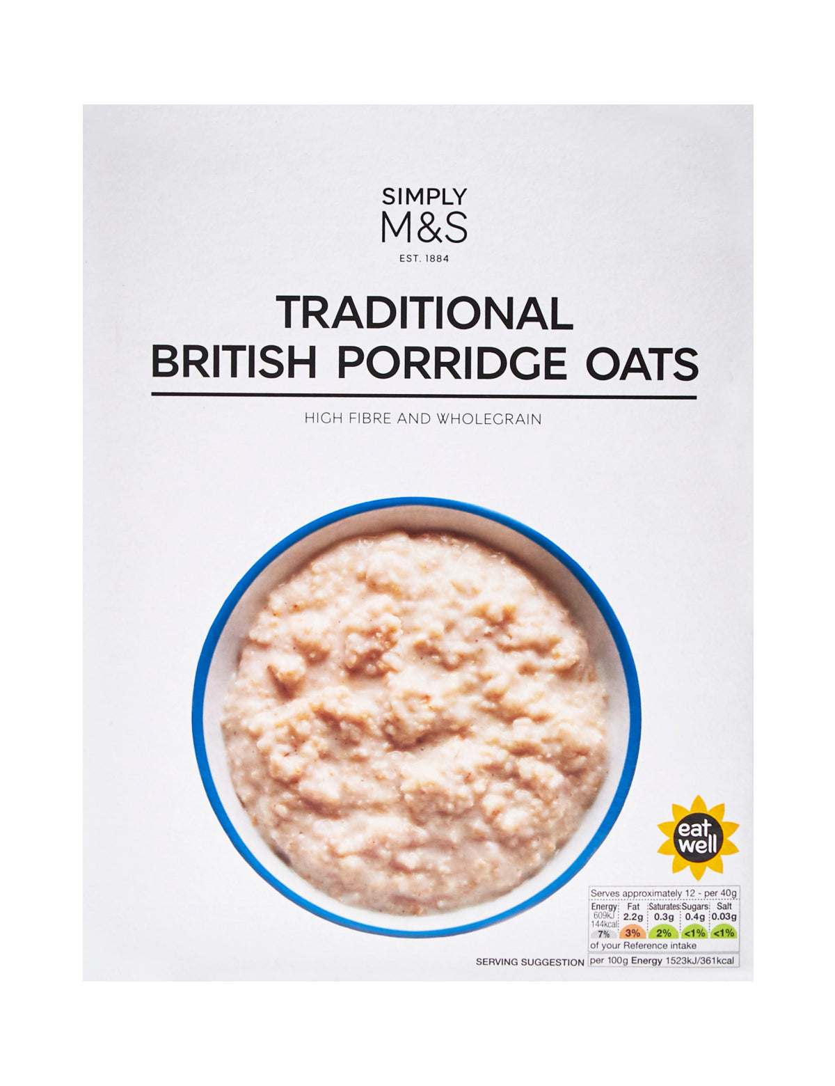 Traditional British Porridge Oats