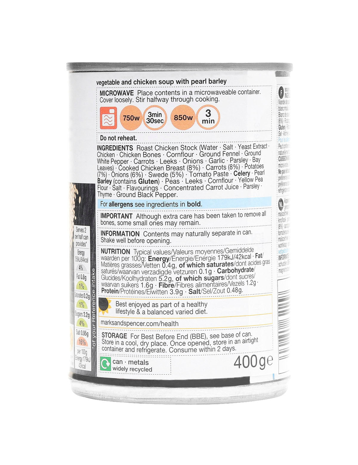 Chunky Vegetable & Chicken Soup